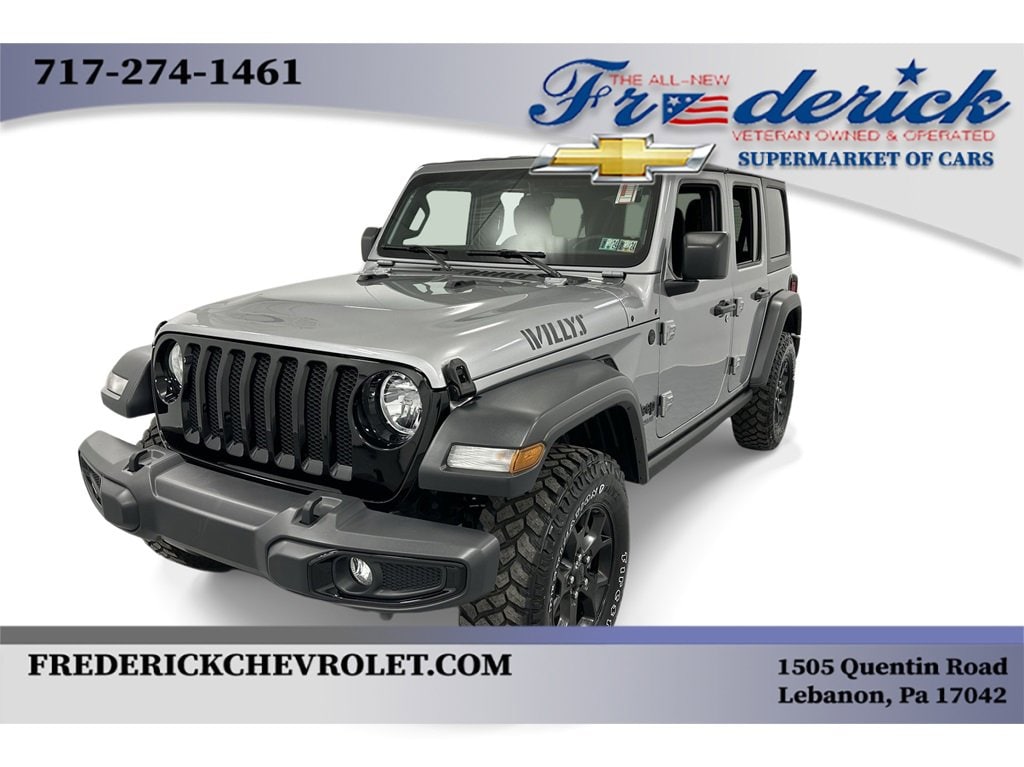 Used 2020 Jeep Wrangler Unlimited For Sale at Frederick Chevrolet of Lebanon  | VIN: 1C4HJXDG9LW247938