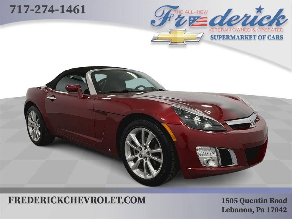 Used 2009 Saturn Sky Ruby Red Limited Edition with VIN 1G8MV35X89Y105517 for sale in Lebanon, PA