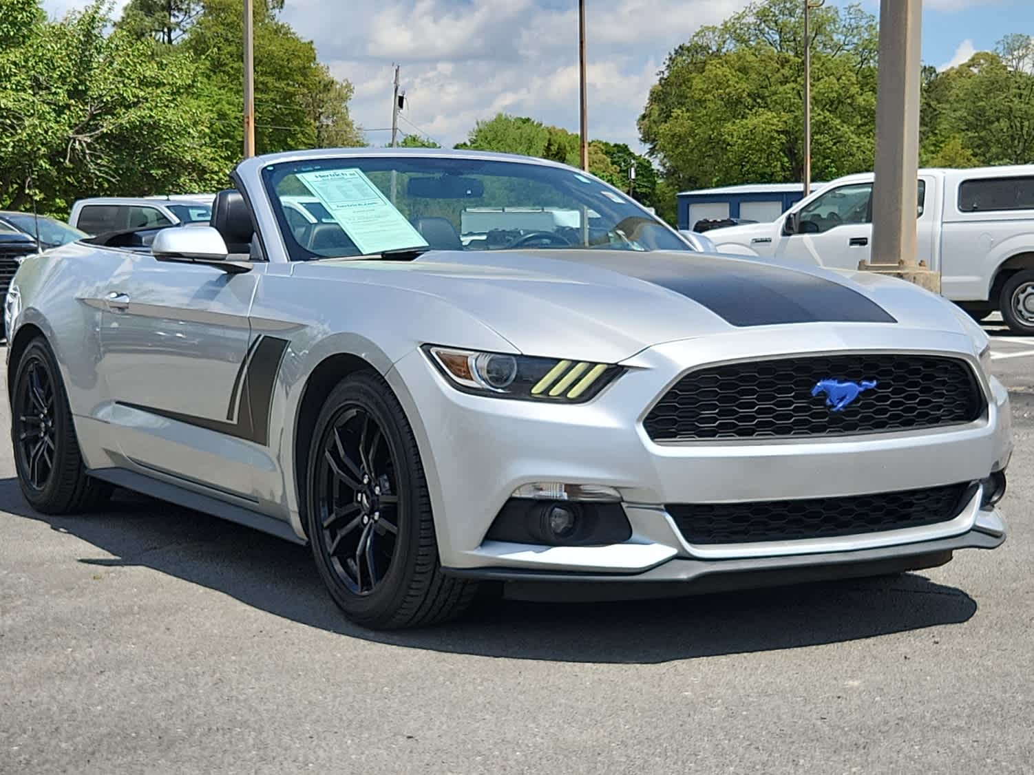 Used 2016 Ford Mustang EcoBoost Premium with VIN 1FATP8UH7G5231455 for sale in Seaford, DE