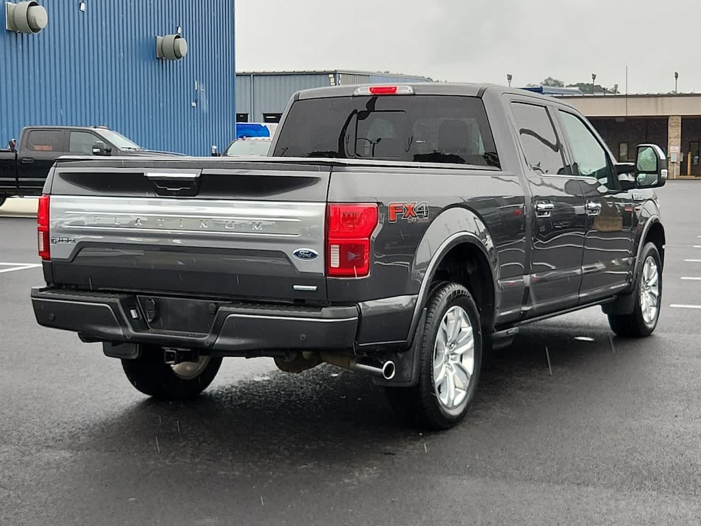 Used 2018 Ford F-150 Platinum 4WD Supercrew 6.5 Box Truck SuperCrew Cab