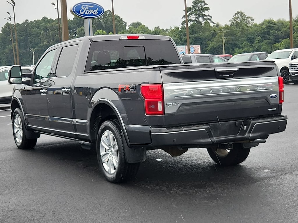 Used 2018 Ford F-150 Platinum 4WD Supercrew 6.5 Box Truck SuperCrew Cab