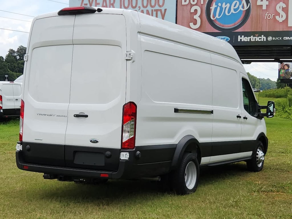 New 2025 Ford Transit Cargo Van T-350 HD 148 EL Hi Rf 9950 GVWR DRW RWD
