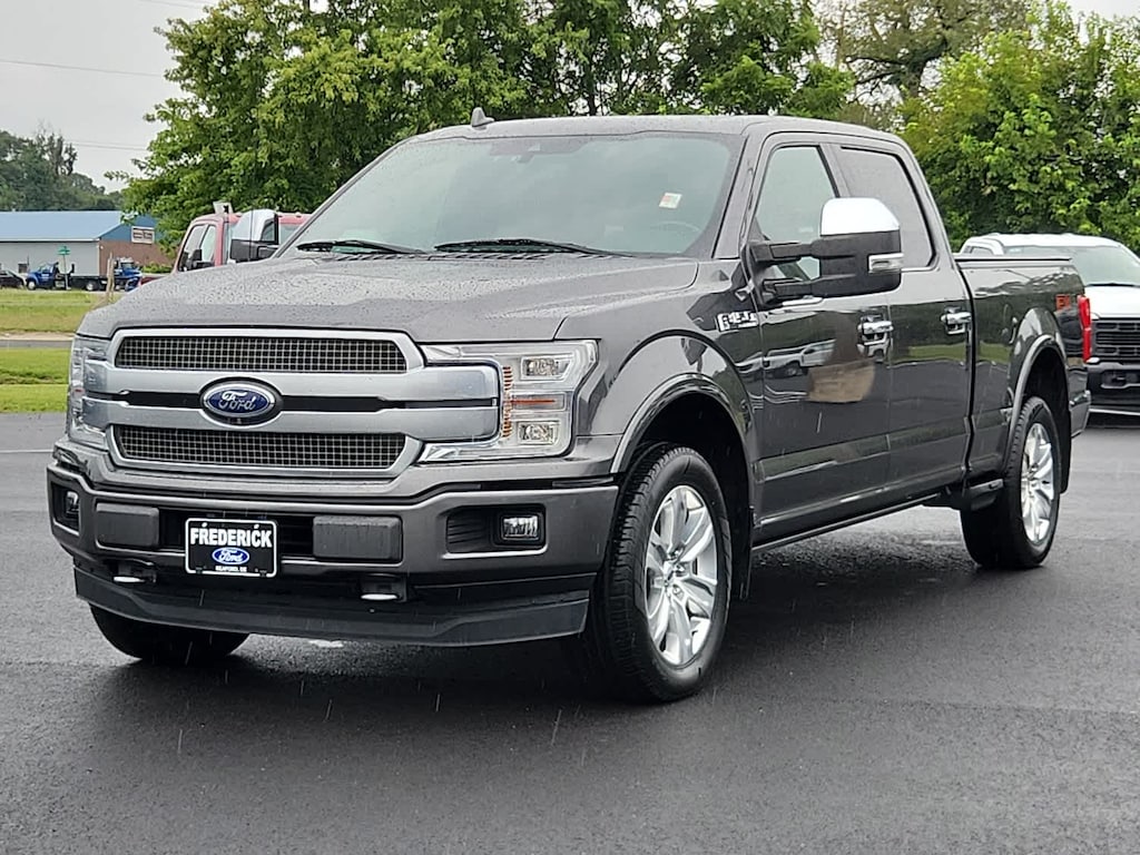Used 2018 Ford F-150 Platinum 4WD Supercrew 6.5 Box Truck SuperCrew Cab