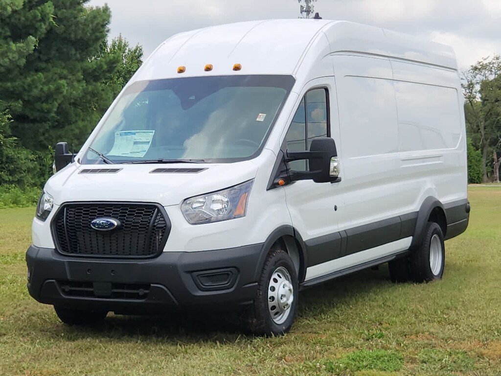 New 2025 Ford Transit Cargo Van T-350 HD 148 EL Hi Rf 9950 GVWR DRW RWD