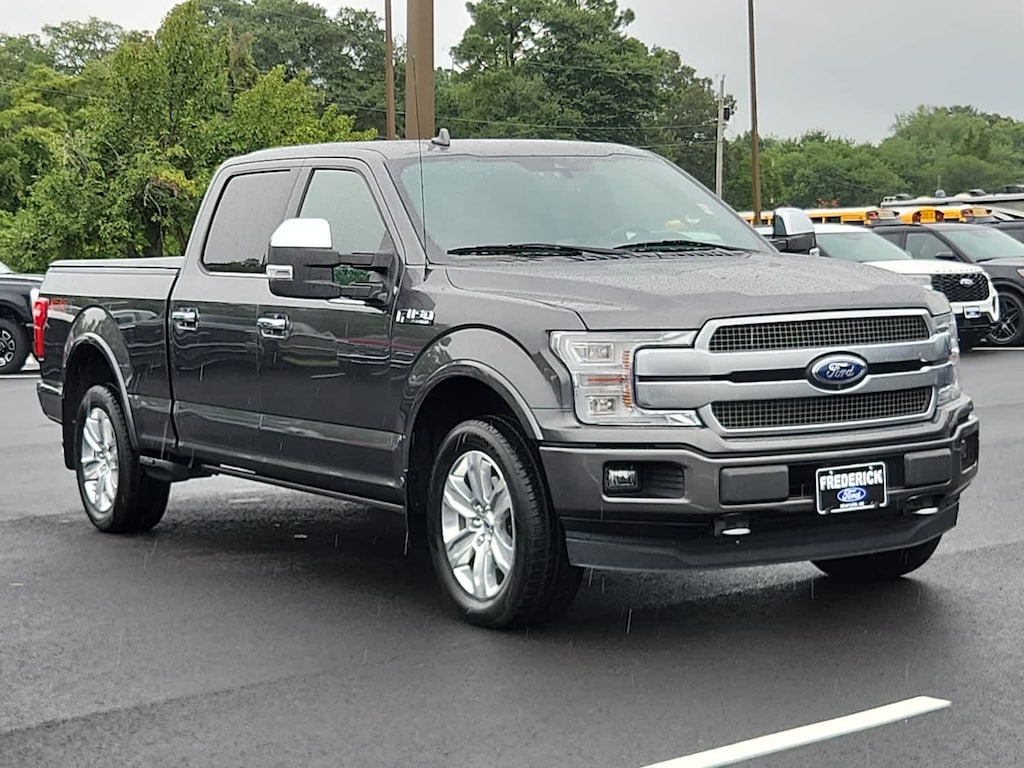 Used 2018 Ford F-150 Platinum 4WD Supercrew 6.5 Box Truck SuperCrew Cab