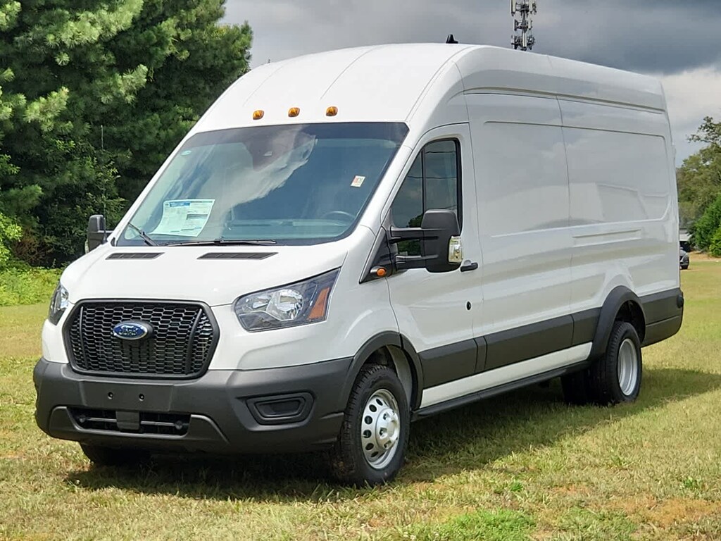 New 2025 Ford Transit Cargo Van T-350 HD 148 EL Hi Rf 9950 GVWR DRW RWD