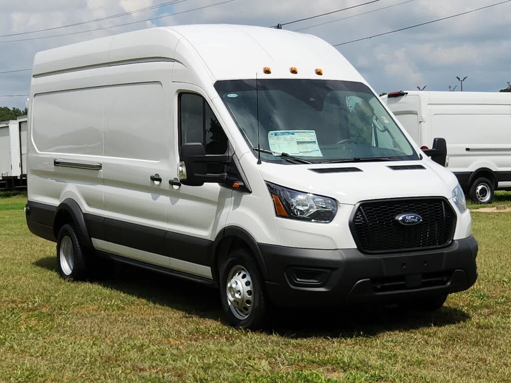 New 2025 Ford Transit Cargo Van T-350 HD 148 EL Hi Rf 9950 GVWR DRW RWD