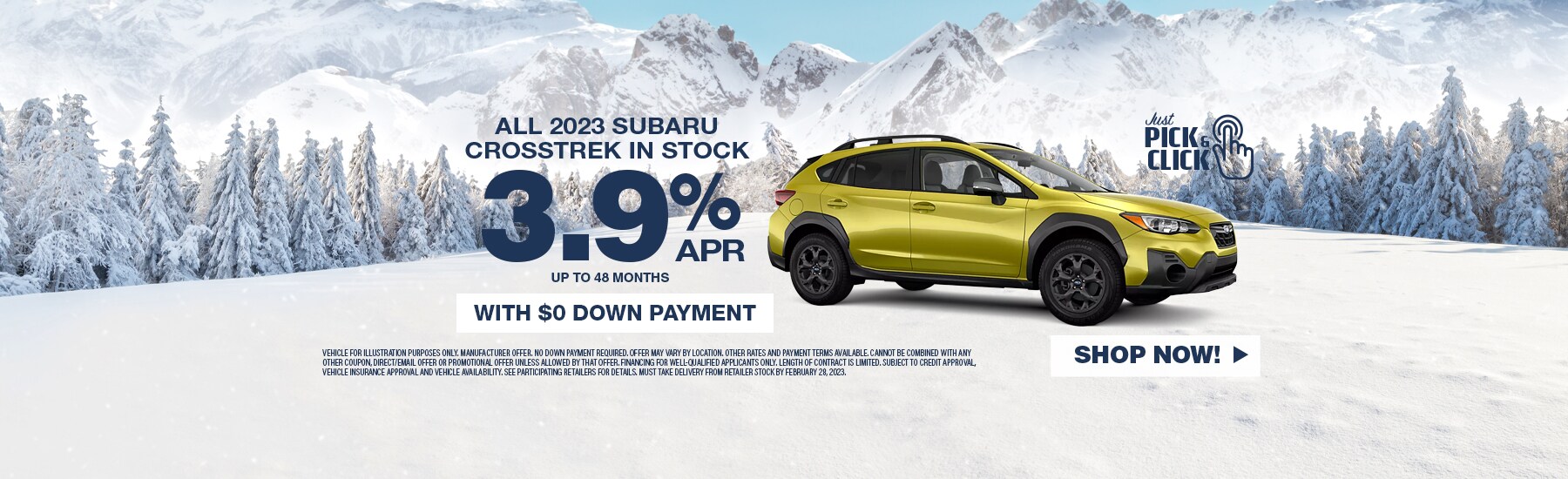 New 2023 Subaru Crosstrek