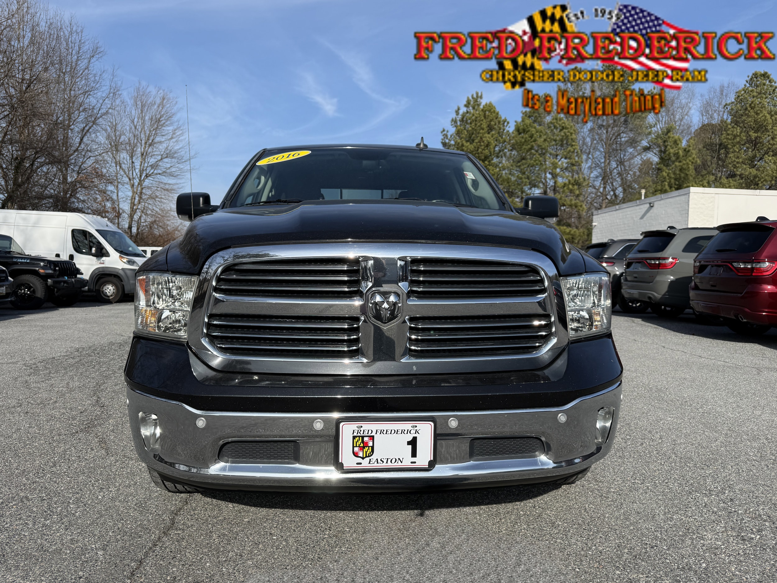 Used 2016 RAM Ram 1500 Pickup Big Horn with VIN 3C6RR7LT4GG201389 for sale in Easton, MD