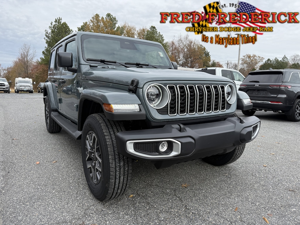 New 2026 Jeep Wrangler 4-DOOR SAHARA Sport Utility