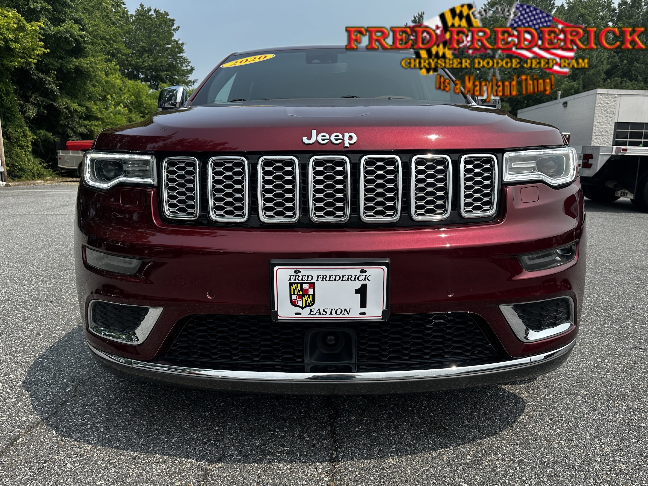 Used 2020 Jeep Grand Cherokee Summit with VIN 1C4RJFJT5LC180725 for sale in Easton, MD