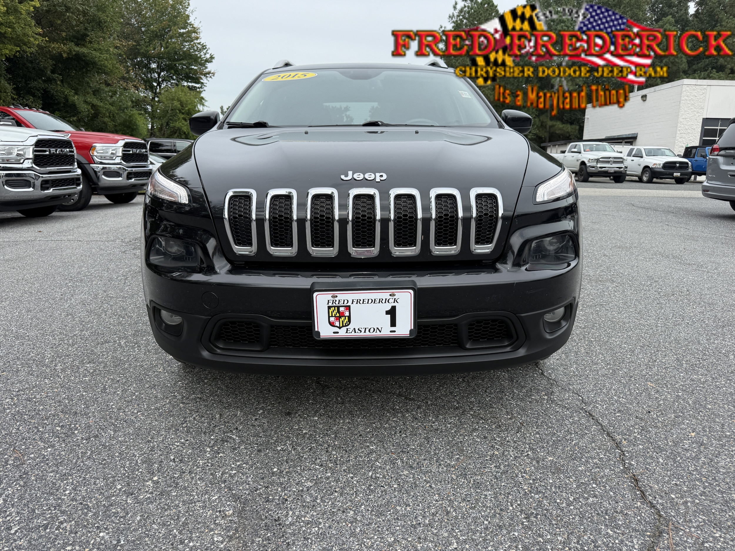 Used 2015 Jeep Cherokee Latitude with VIN 1C4PJMCS5FW582053 for sale in Easton, MD