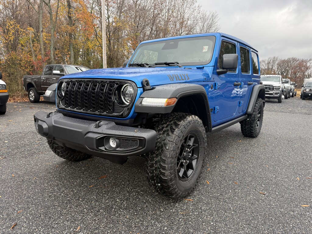 New 2026 Jeep Wrangler 4-DOOR WILLYS Sport Utility