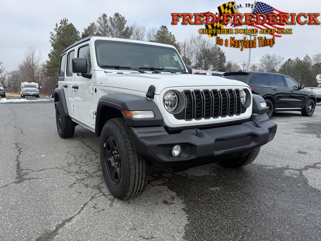 New 2026 Jeep Wrangler 4-DOOR SPORT Sport Utility