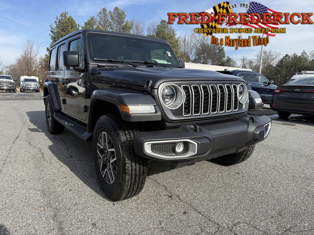 New 2026 Jeep Wrangler 4-DOOR SAHARA Sport Utility