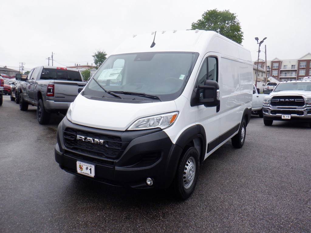Used 2024 Ram Promaster Cargo Van Tradesman Tradesman 2500 High Roof 136 WB w/Pass Seat