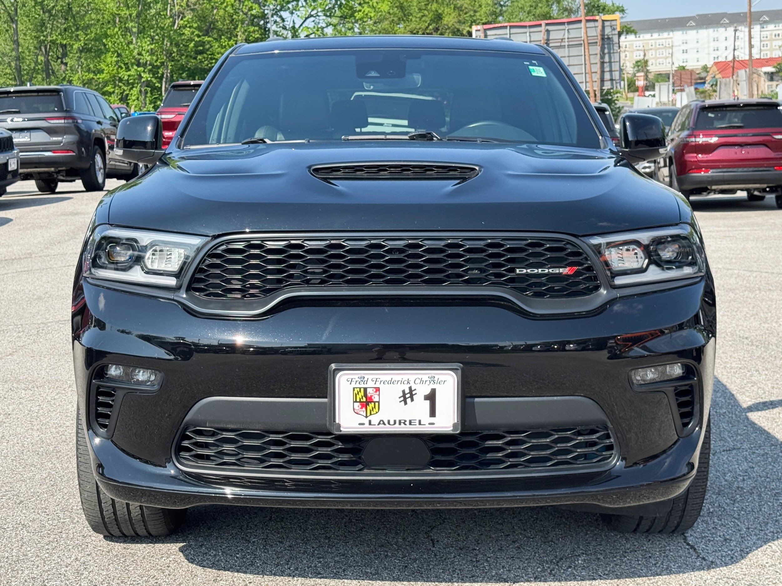 Used 2021 Dodge Durango GT Plus with VIN 1C4RDJDG0MC883031 for sale in Laurel, MD