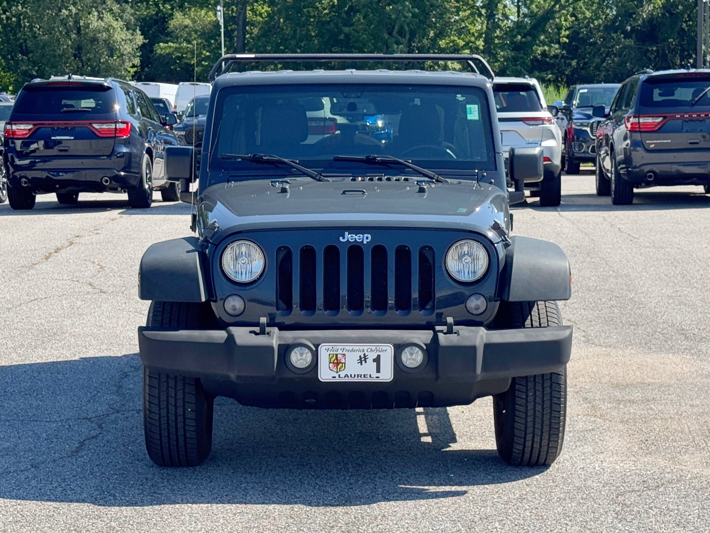 Used 2016 Jeep Wrangler Unlimited Sport S with VIN 1C4BJWDG3GL314802 for sale in Laurel, MD