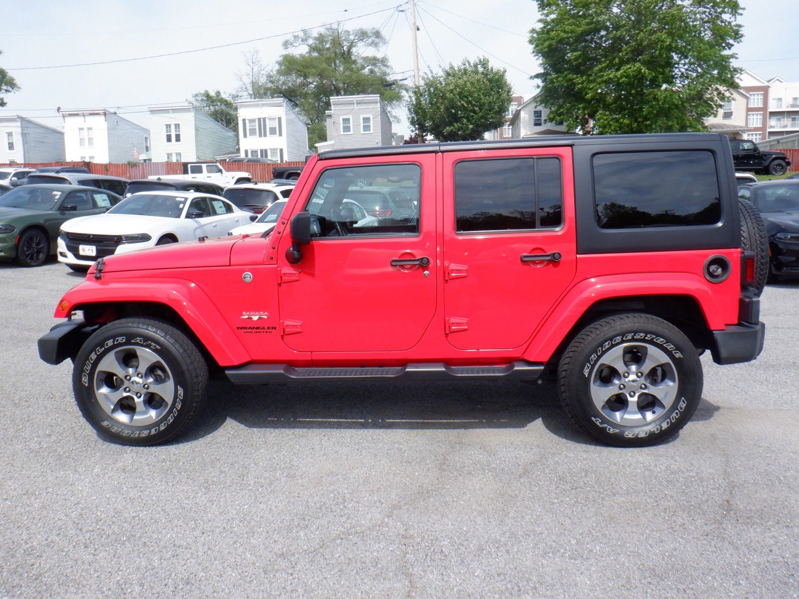 Used 2016 Jeep Wrangler Unlimited Sahara with VIN 1C4BJWEG4GL312751 for sale in Laurel, MD