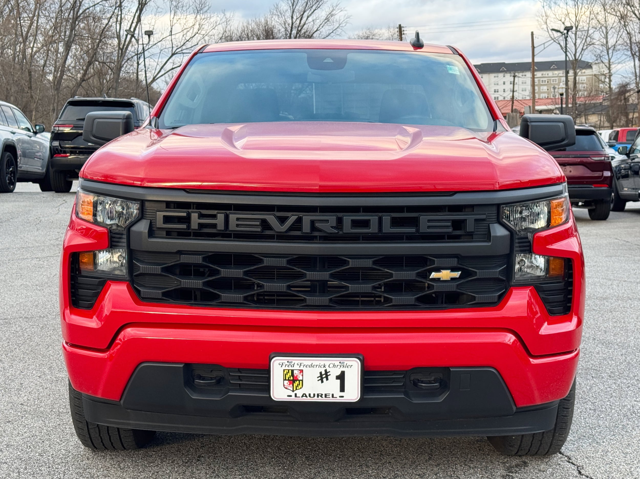 Used 2022 Chevrolet Silverado 1500 Custom with VIN 1GCPABEK6NZ631890 for sale in Laurel, MD
