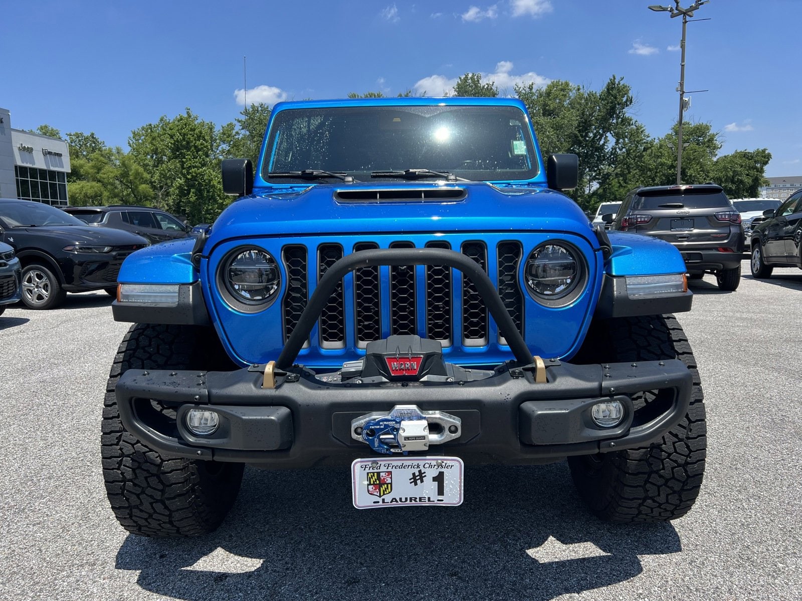 Used 2021 Jeep Wrangler Unlimited Rubicon 392 with VIN 1C4JJXSJ5MW678181 for sale in Laurel, MD