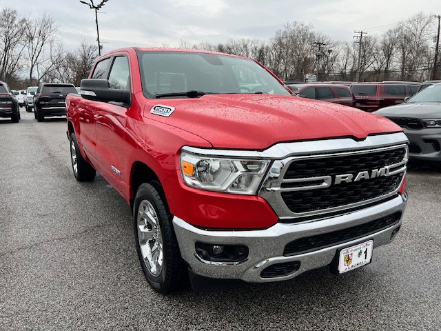 Used 2022 RAM Ram 1500 Pickup Big Horn/Lone Star with VIN 1C6SRFFT7NN440303 for sale in Laurel, MD