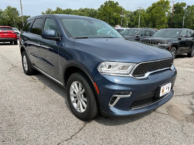 Used 2021 Dodge Durango SXT with VIN 1C4RDJAG0MC762584 for sale in Laurel, MD