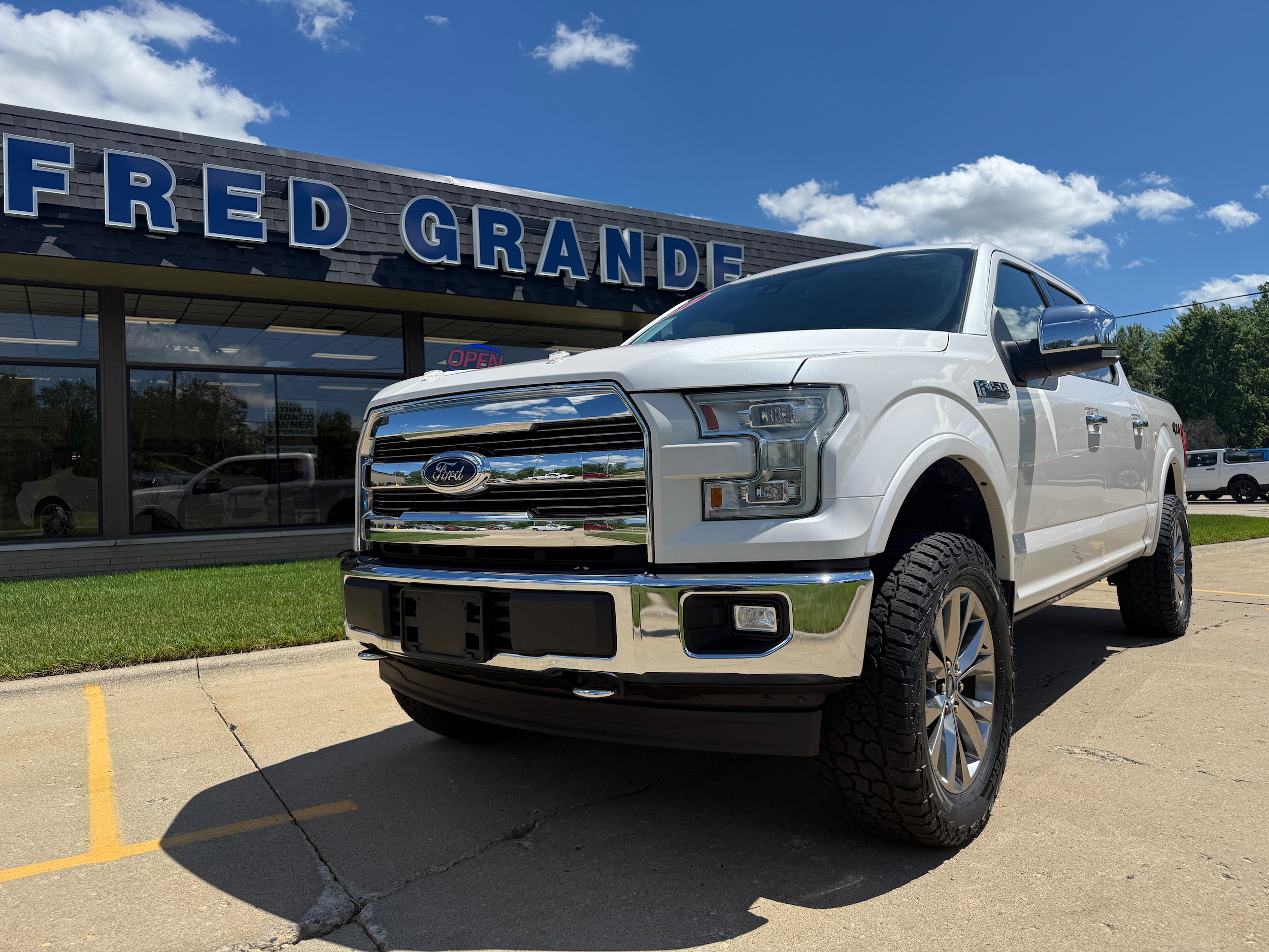 Used 2017 Ford F-150 Lariat with VIN 1FTEW1EF5HFA96305 for sale in Casco, MI