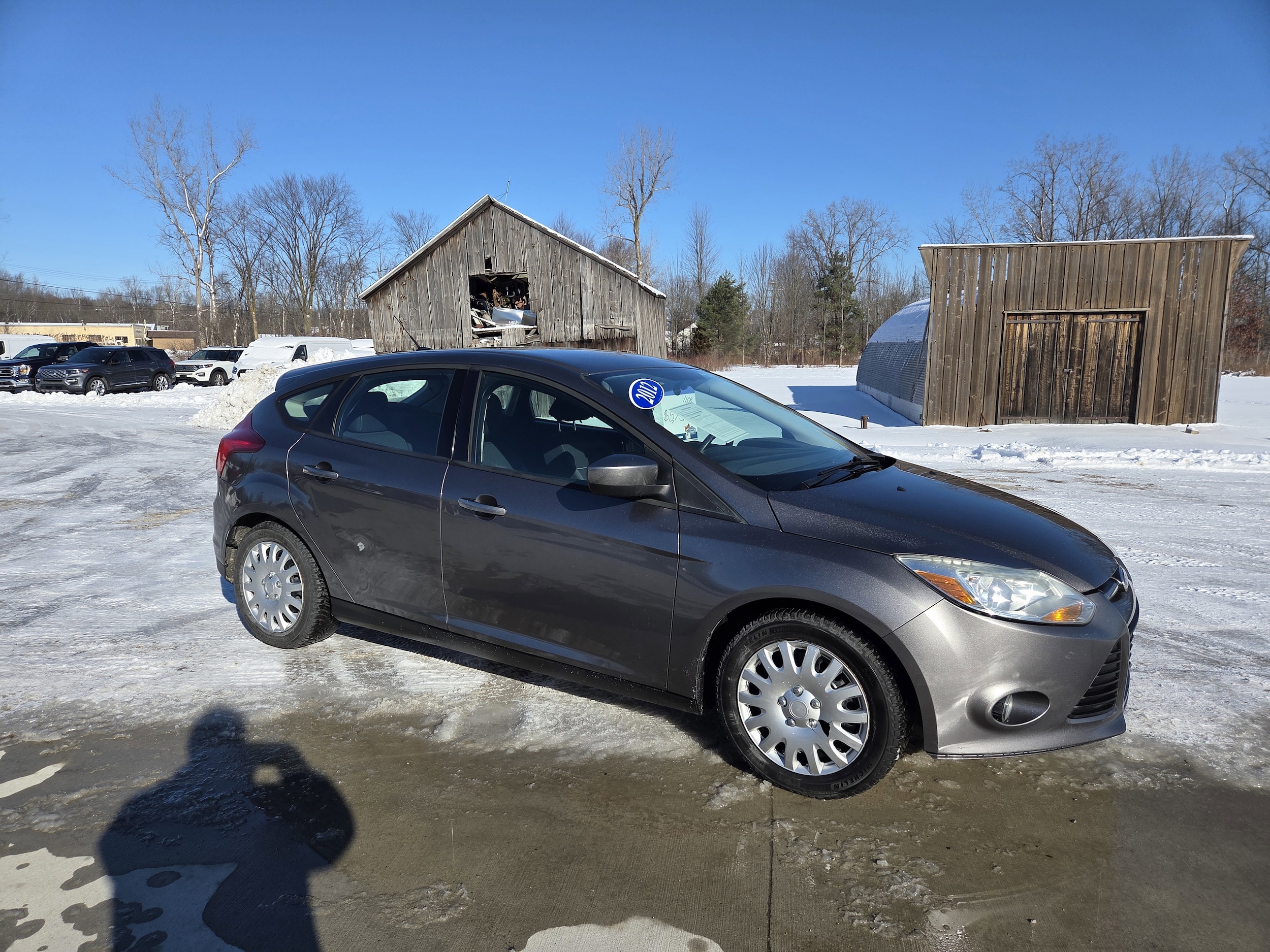 Used 2012 Ford Focus SE with VIN 1FAHP3K21CL452563 for sale in Casco, MI