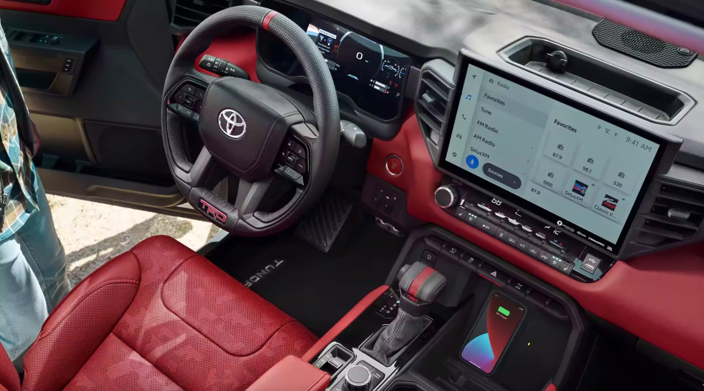 New 2024 Toyota Tundra TRD Pro Serving Tomball, TX New 2024 Toyota Tundra Interior Features Near Me in The Woodlands, TX