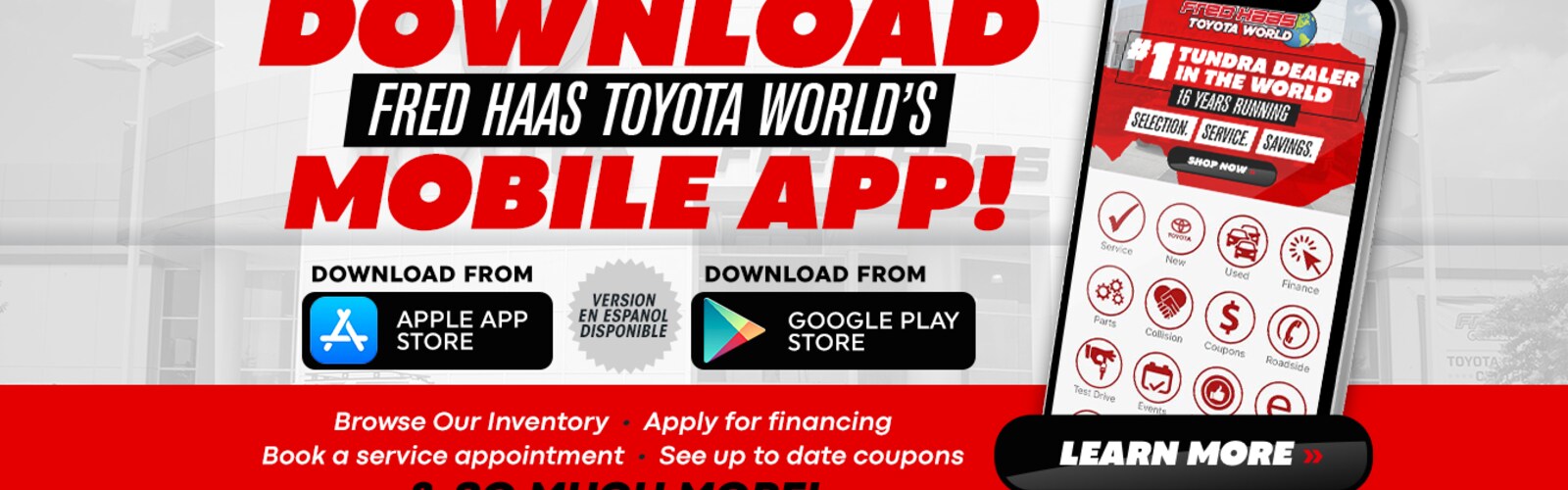 Toyota Dealership | Serve Houston, Spring, TX | Fred Haas Toyota World