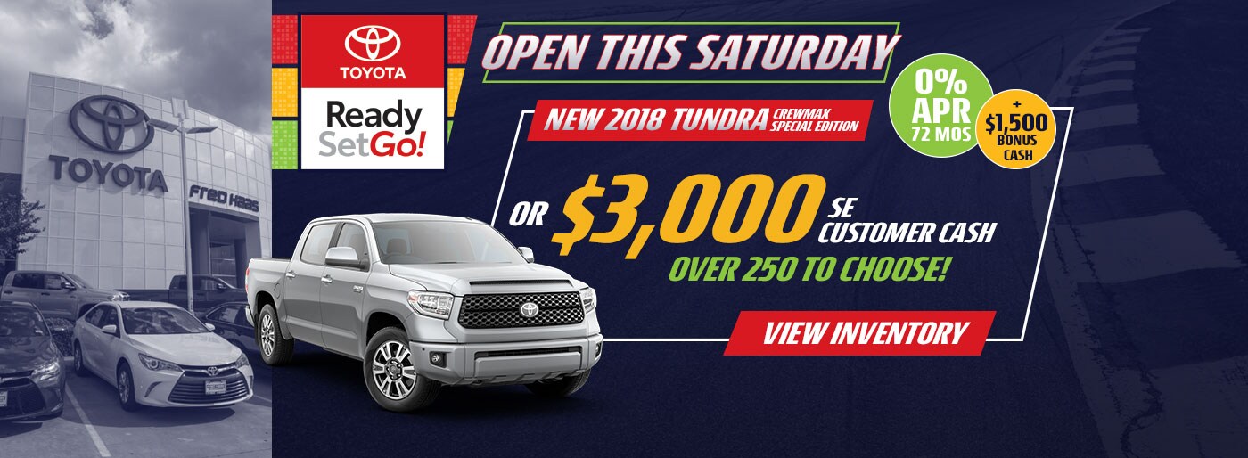 Toyota Dealership | Serve Houston, Spring, TX | Fred Haas Toyota World