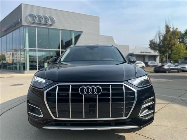 Used 2021 Audi Q5 Premium Plus with VIN WA1BAAFY0M2133984 for sale in Birmingham, MI