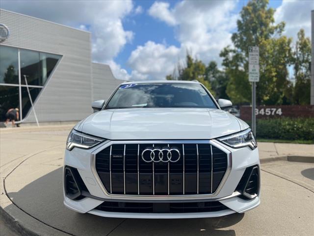 Used 2022 Audi Q3 S Line Premium Plus with VIN WA1EECF36N1019805 for sale in Birmingham, MI