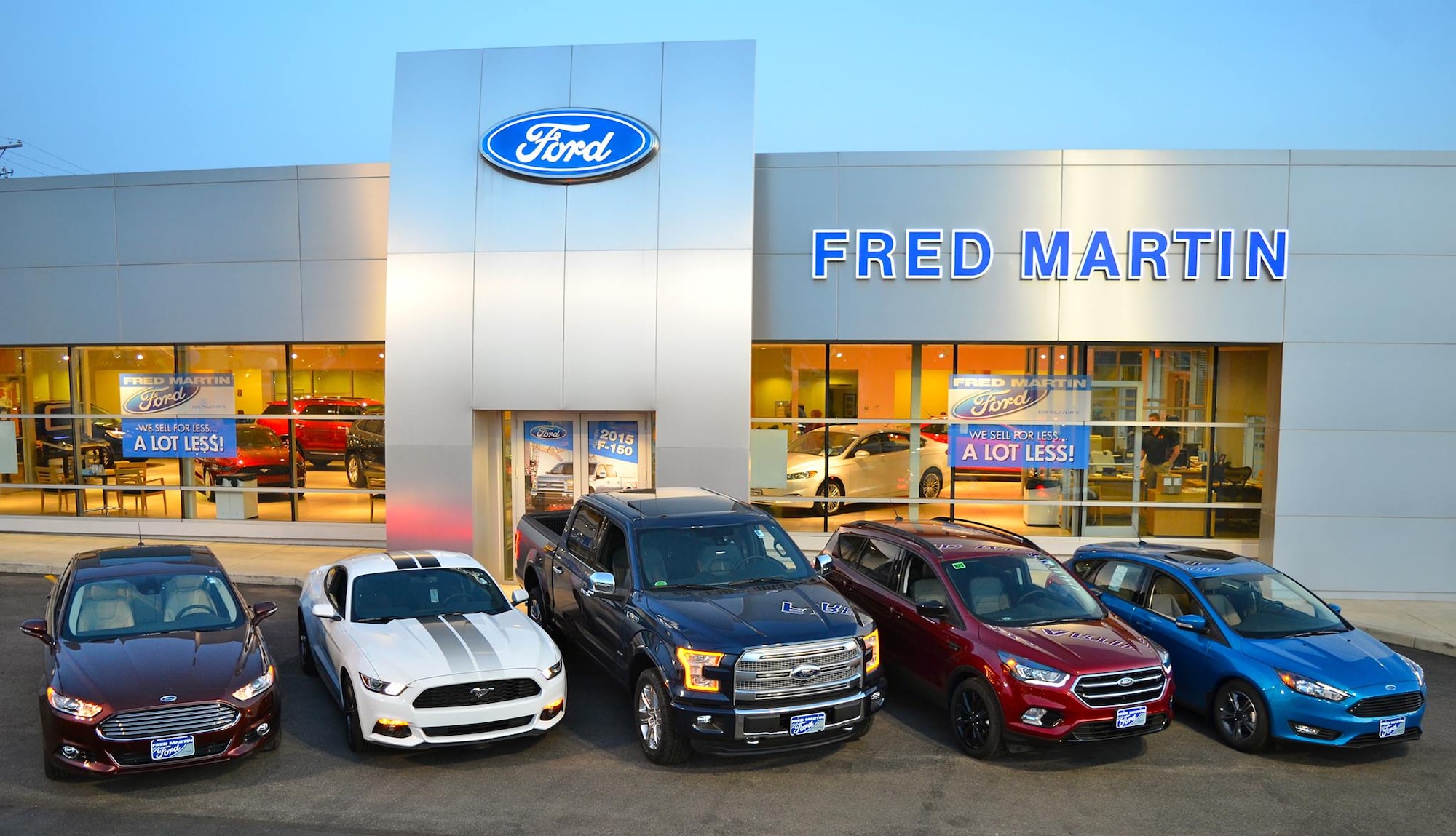 Fred Martin Ford Inc. Youngstown Ohio New Ford & Used Car Dealership