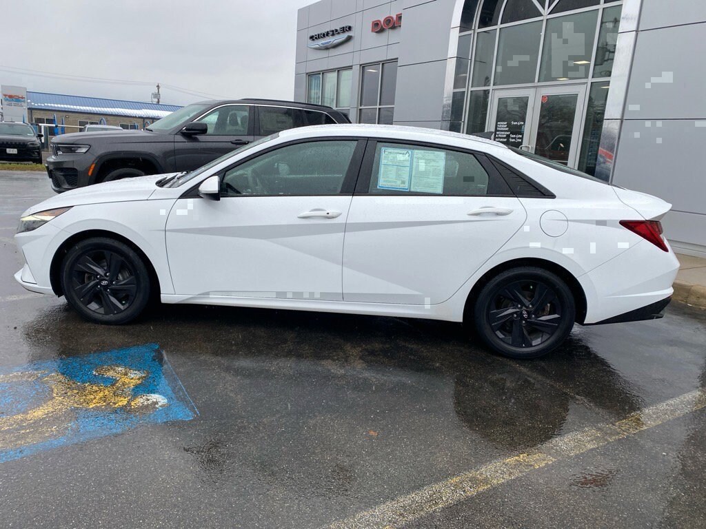 Used 2021 Hyundai Elantra Hybrid Blue Blue DCT