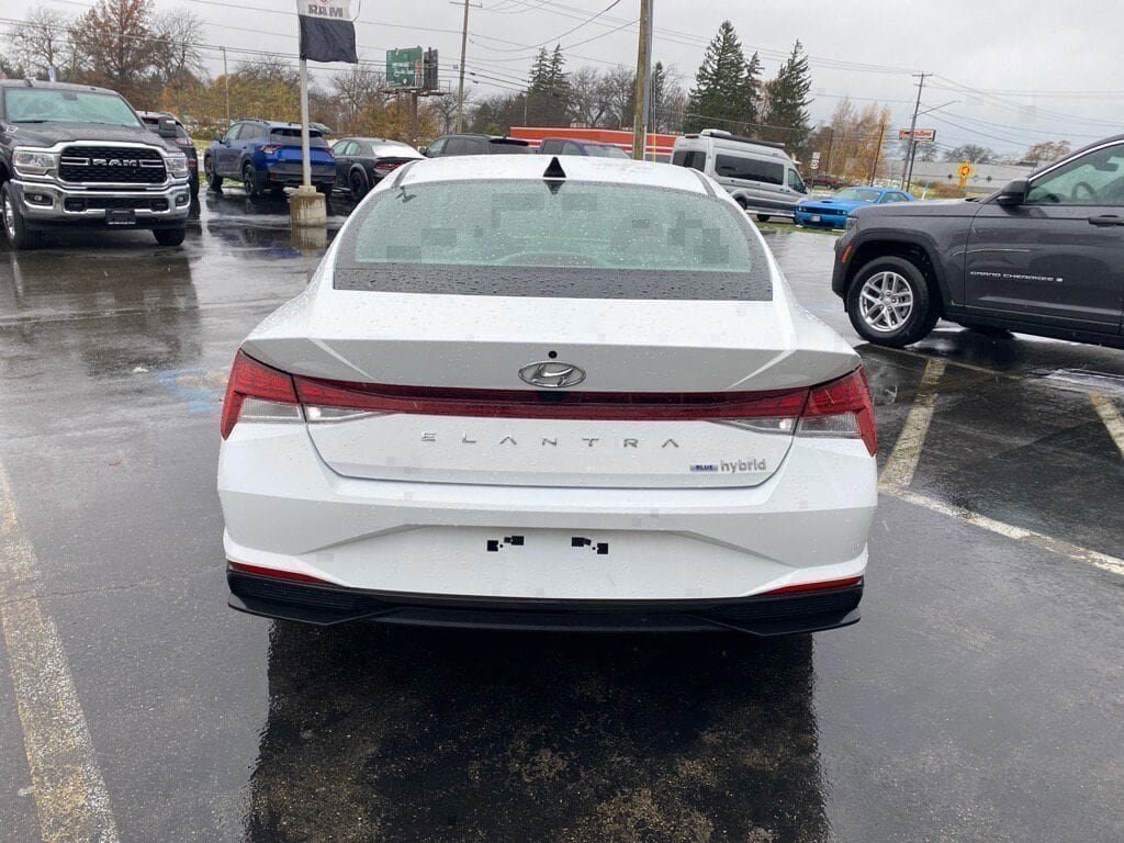 Used 2021 Hyundai Elantra Hybrid Blue Blue DCT