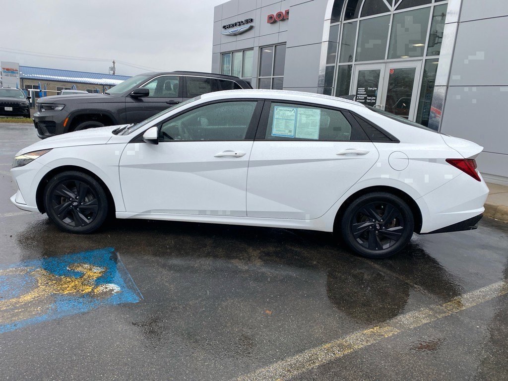 Used 2021 Hyundai Elantra Hybrid Blue Blue DCT