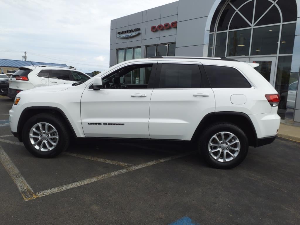 Used 2021 Jeep Grand Cherokee Laredo E with VIN 1C4RJFAGXMC779401 for sale in Fredonia, NY