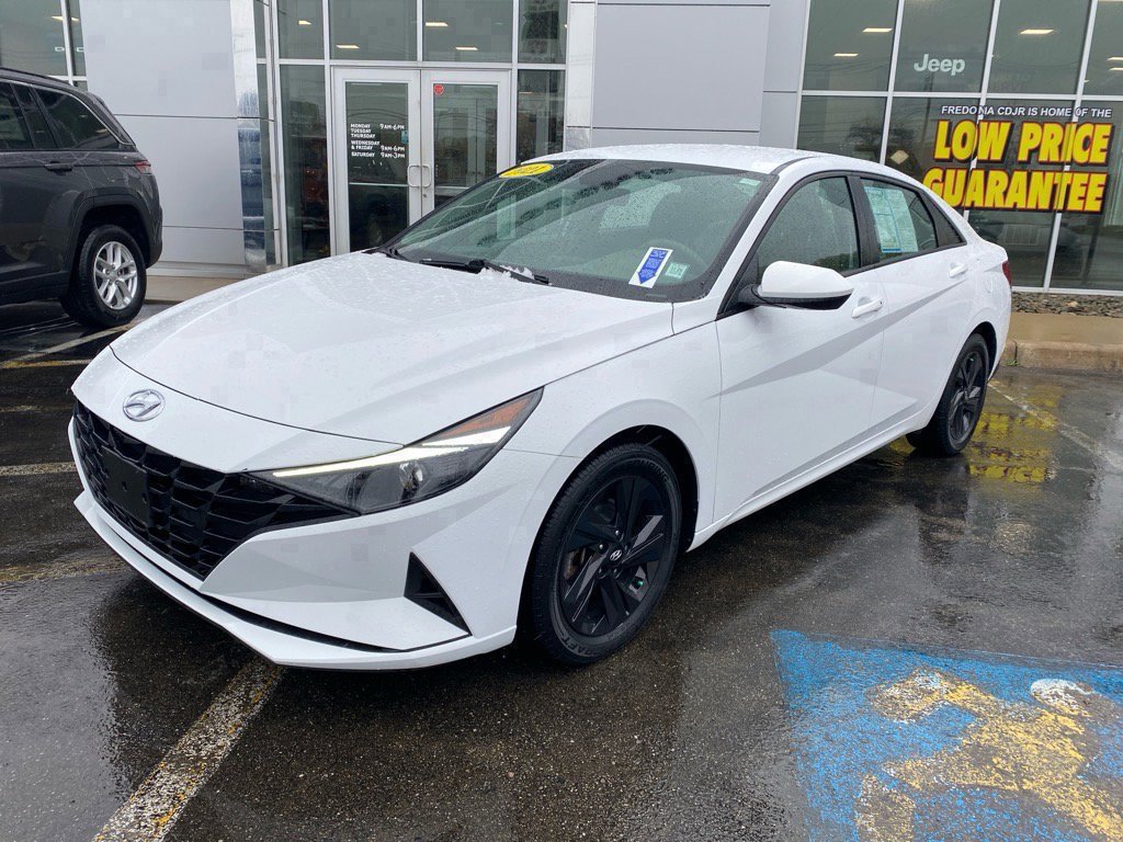 2021 Hyundai Elantra Blue