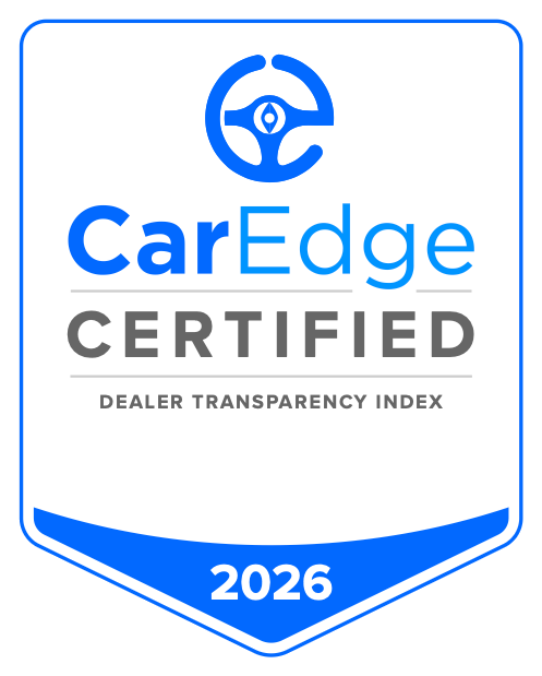 CarEdge Certified 2026 Dealer