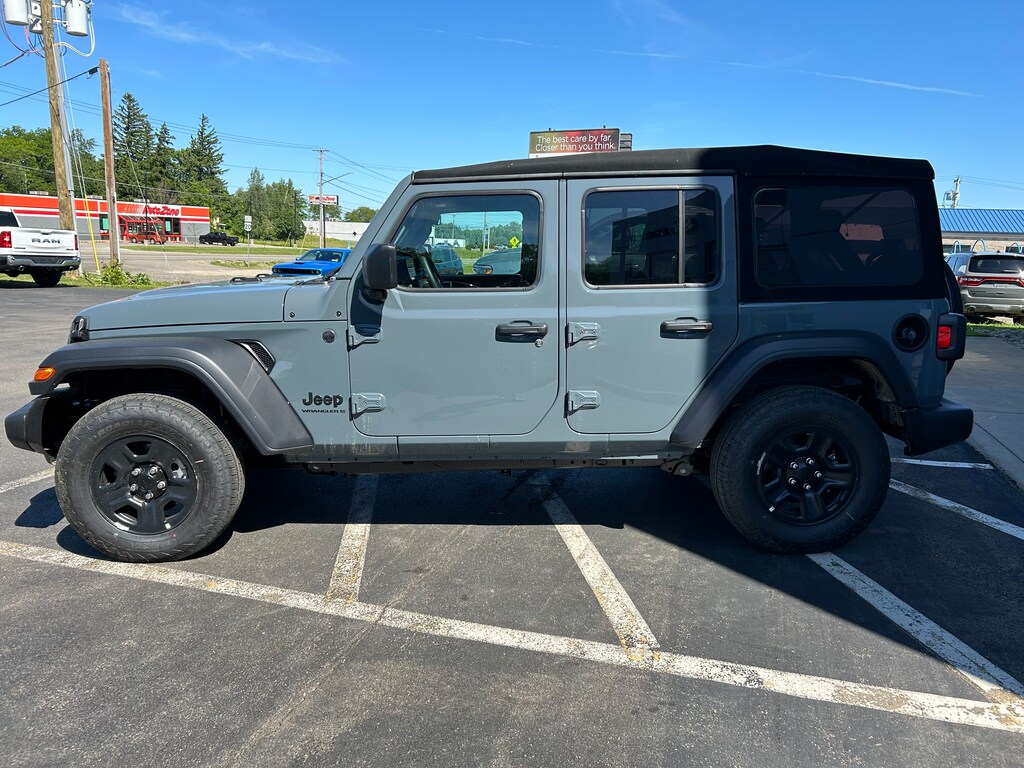 2024 Jeep Wrangler 4DOOR SPORT For Sale in Jamestown and Fredonia area
