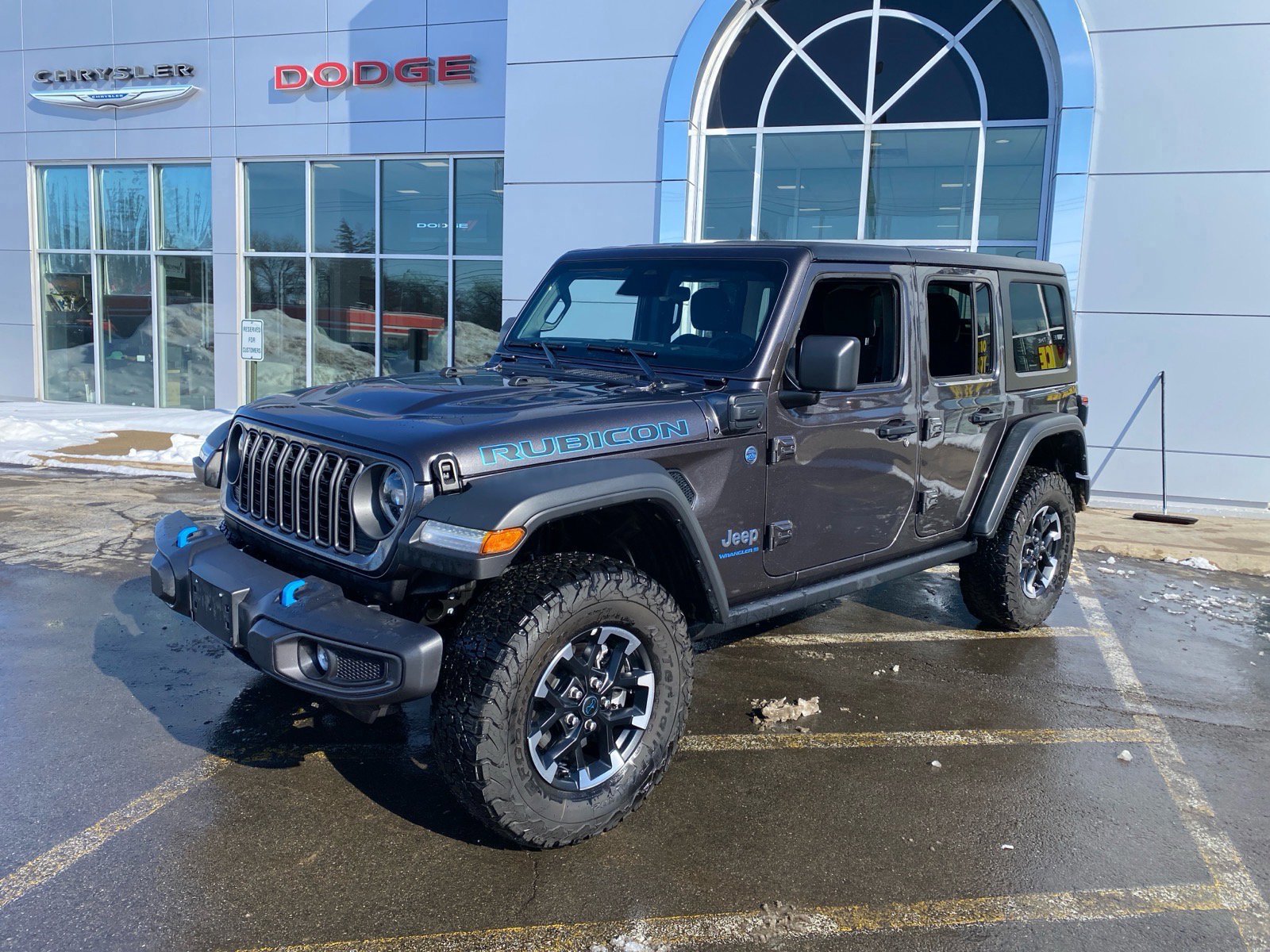 Used 2025 Jeep Wrangler 4xe Rubicon 4XE with VIN 1C4RJXR61SW584042 for sale in Fredonia, NY