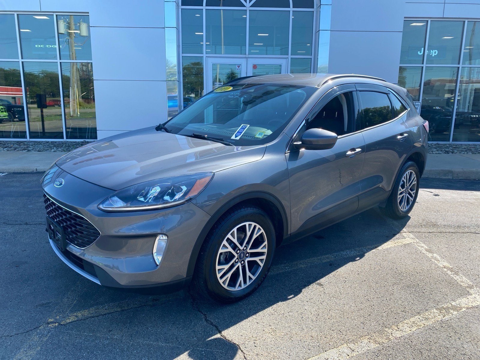 Used 2021 Ford Escape SEL with VIN 1FMCU9H91MUA20745 for sale in Fredonia, NY