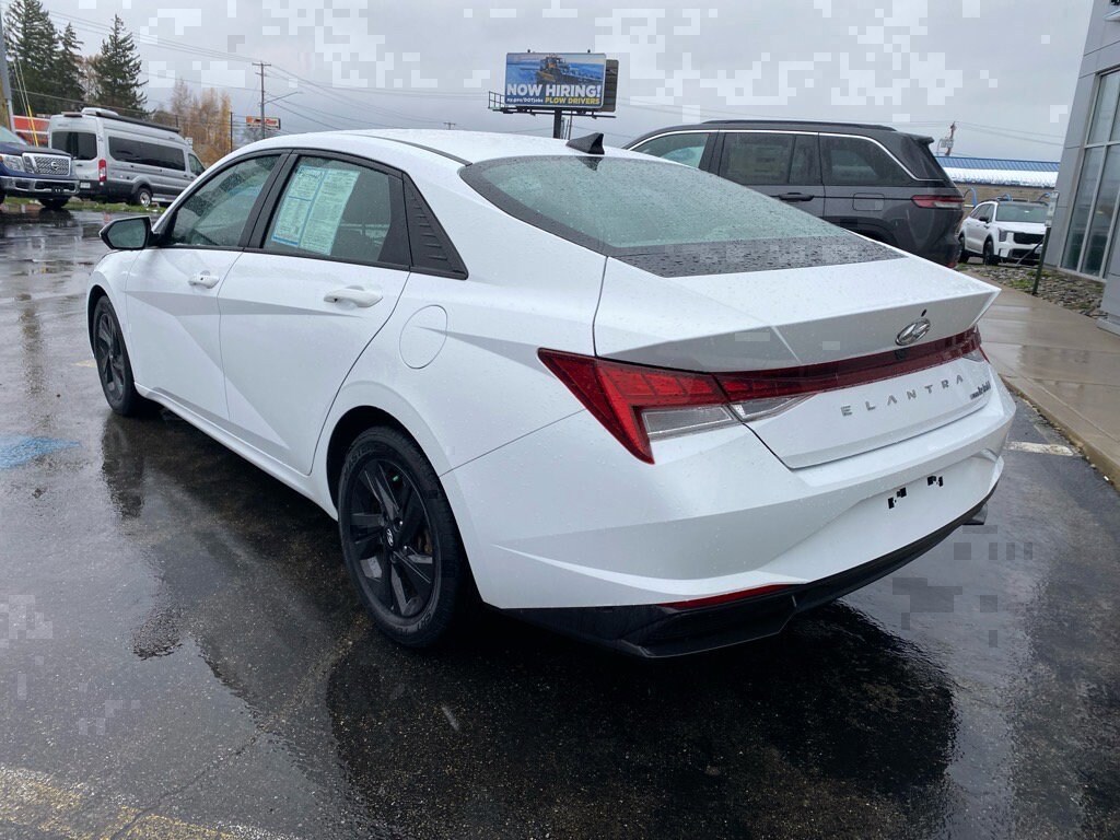 Used 2021 Hyundai Elantra Hybrid Blue Blue DCT