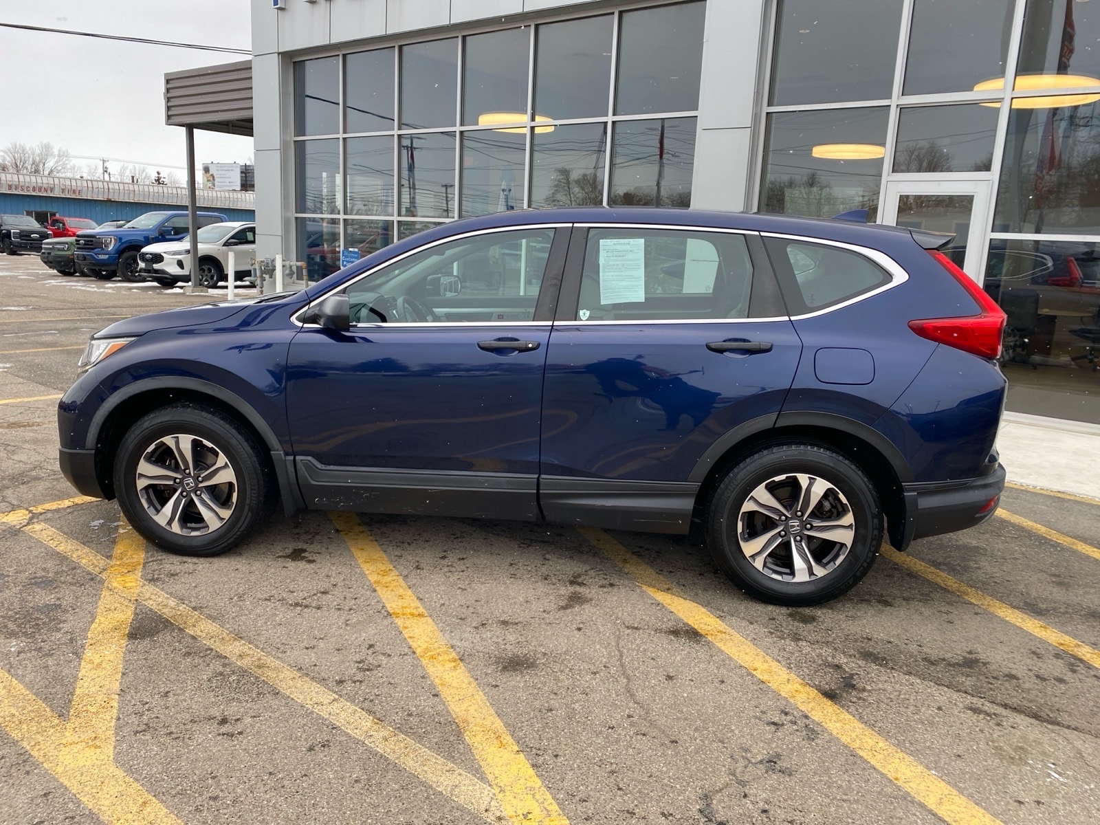 Used 2017 Honda CR-V LX with VIN 2HKRW6H39HH222915 for sale in Fredonia, NY