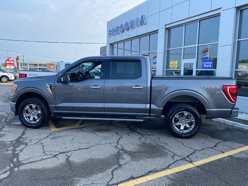 Used 2021 Ford F-150 XLT with VIN 1FTEW1EP5MKD39394 for sale in Fredonia, NY