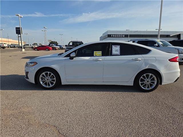 Used 2019 Ford Fusion SE with VIN 3FA6P0HD4KR203947 for sale in Odessa, TX