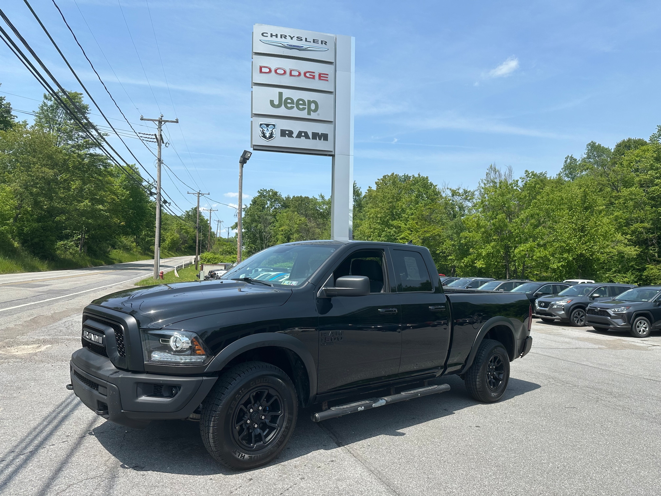 Used 2021 RAM Ram 1500 Classic Warlock with VIN 1C6RR7GGXMS577323 for sale in Northern Cambria, PA