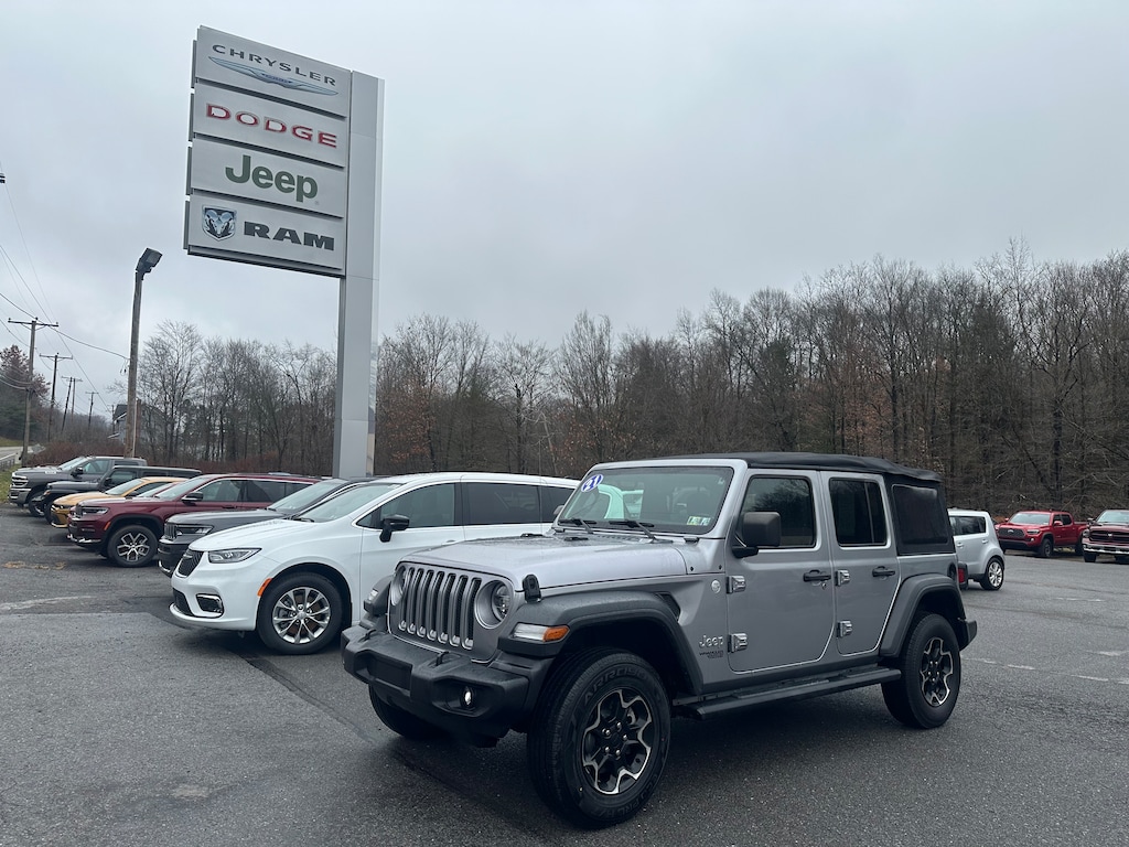 Used 2021 Jeep Wrangler Unlimited Sport S SUV